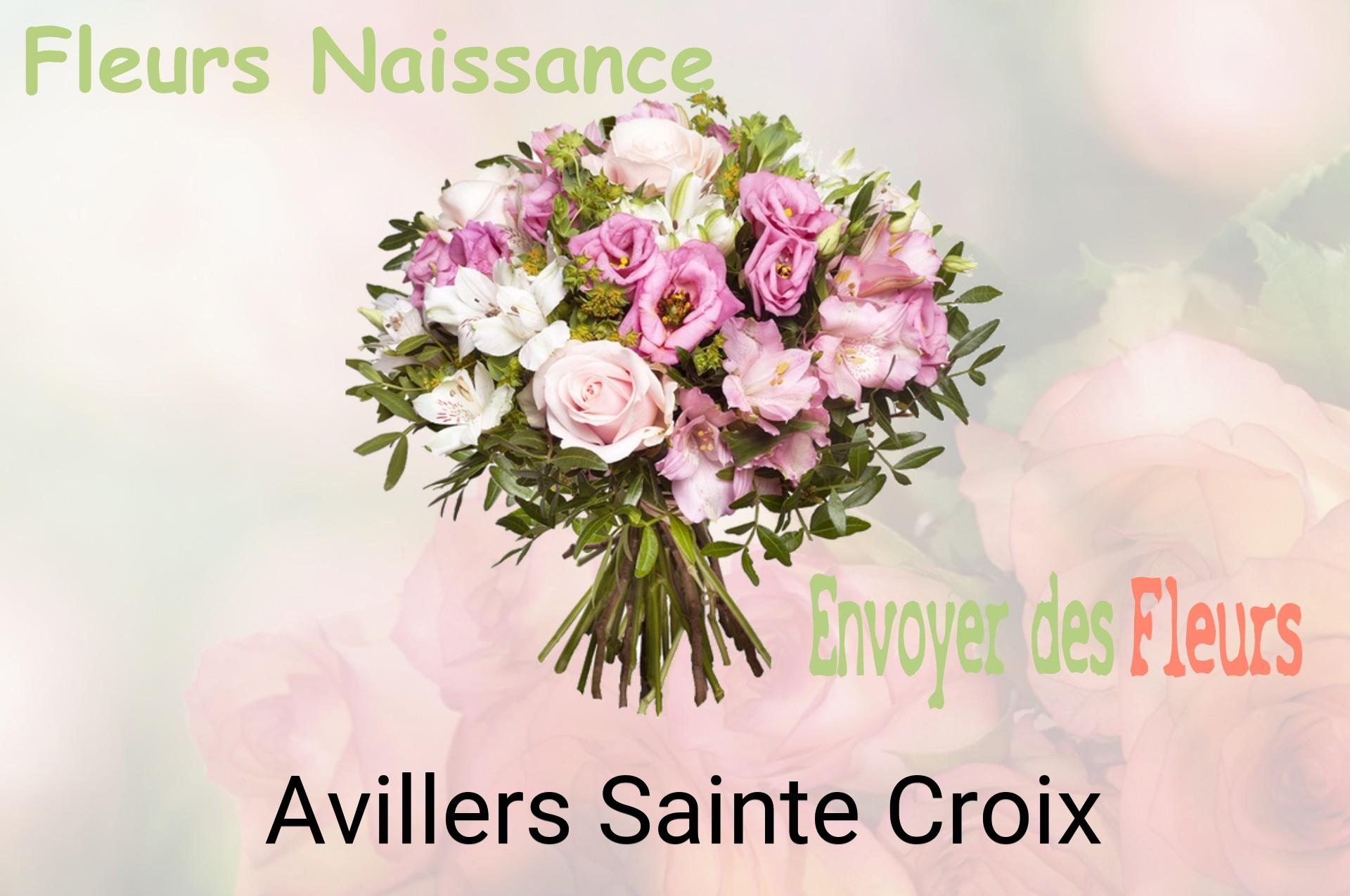 Bouquet de fleurs de naissance livré à Avillers-Sainte-Croix