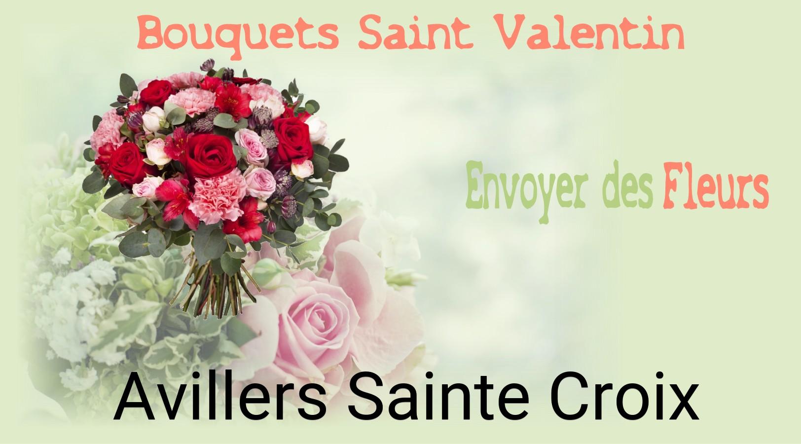 Roses de Saint-Valentin livrées à Avillers-Sainte-Croix